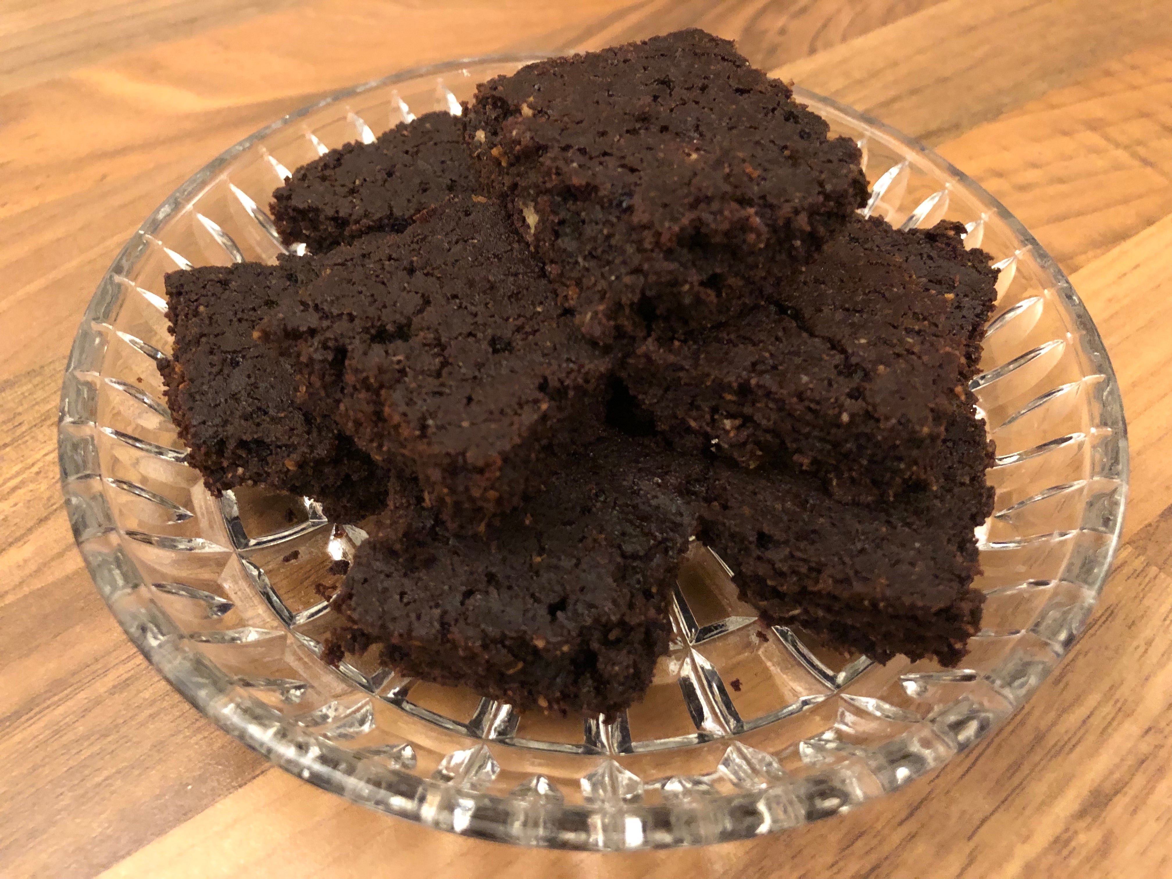 Brownies mit dunkler Schokolade