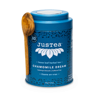 Thumbnail for JusTea Kamillentraum - Dose & Löffel - Kräutertee